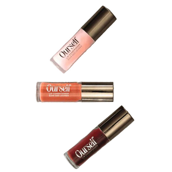 Ourself Lip Conditioner Mini Trio (Clear, Berry, Sunset)