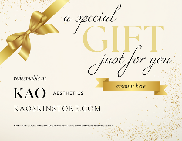 KAO Aesthetics Gift Card