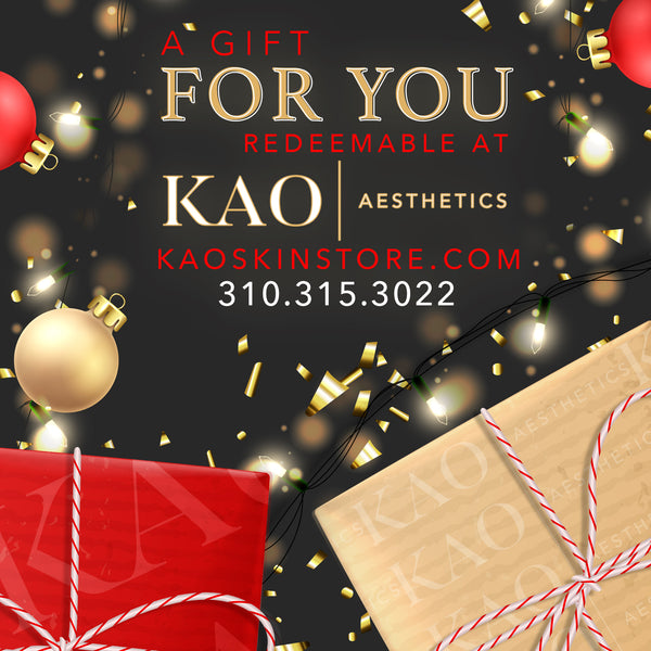 Gift Card From Kao Skin Store